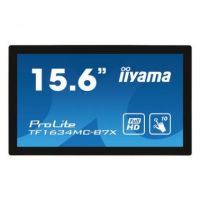 iiyama ProLite TF1634MC-B7X touch screen monitor 39.6 cm (15.6") 1920 x 1080 pixels Black Multi-touch Multi-user