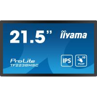 iiyama TF2238MSC-B1 Signage Display Digital A-board 55.9 cm (22") LED 600 cd/m² Full HD Black Touchscreen