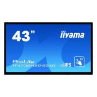 iiyama ProLite TF4338MSC-B2AG touch screen monitor 109.2 cm (43") 1920 x 1080 pixels Black Multi-touch Kiosk