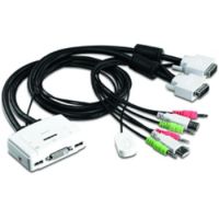 2-PORT DVI AUDIO KVM SWITCH