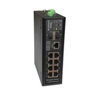 Tycon Managed Industrial 8 port AT/BT/Passive PoE Switch - TP-SW8GAT/BT/24-SFP