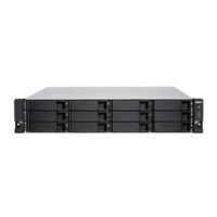 QNAP TS-1283XU-RP-E2124-8G/72TB-TE NAS/storage server Rack (2U) Ethernet LAN Black