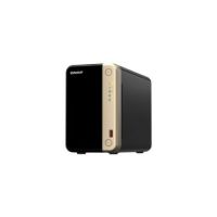 QNAP TS-264 NAS Tower Ethernet LAN Black, Gold N5095