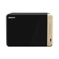 QNAP TS-664 NAS Tower Ethernet LAN Black, Bronze N5095