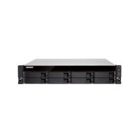 QNAP TS-877XU-RP NAS Rack (2U) Ethernet LAN Black, Grey 2600