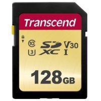 Transcend SD Card SDXC 500S 128GB