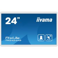 iiyama TW2424AS-W1 Signage Display Digital signage flat panel 60.5 cm (23.8") Wi-Fi 250 cd/m² 4K Ultra HD Black Touchscreen Built-in processor Android 24/7