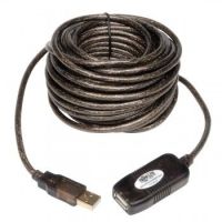 Tripp Lite USB 2.0 Hi-Speed Active Extension Cable (A M/F), 4.88 m (16-ft.)