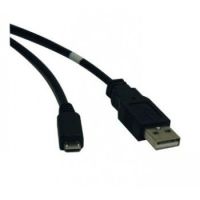 Tripp Lite USB 2.0 Hi-Speed A to Micro-B Cable (M/M), 0.91 m (3-ft.)