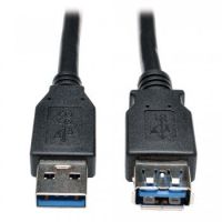 Tripp Lite USB 3.0 SuperSpeed Extension Cable - USB-A to USB-A, M/F, Black, 0.91 m