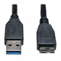 Tripp Lite USB 3.0 SuperSpeed Device Cable (A to Micro-B M/M) Black, 0.31 m