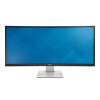 DELL UltraSharp U3415W LED display 86.4 cm (34") 3440 x 1440 pixels Quad HD LCD Black