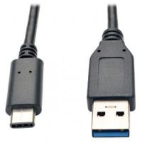 Tripp Lite USB 3.1 Gen 1 (5 Gbps) Cable, USB Type-C (USB-C) to USB Type-A M/M, 0.91m