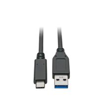 Tripp Lite USB Type-C to USB Type-A Cable, 3.1, 10 Gbps, Gen 2, M/M, USB-IF Certified, Thunderbolt 3, 0.91 m