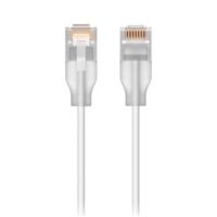 Ubiquiti UACC-Cable-Patch-EL-0.15M-W-24 networking cable Translucent, White Cat6