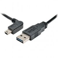 Tripp Lite Universal Reversible USB 2.0 Hi-Speed Cable (Reversible A to Left-Angle 5Pin Mini B M/M), 1.83 m