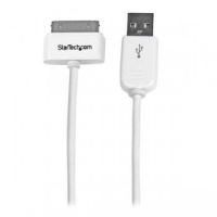 StarTech 1m (3 ft) Apple 30-pin Dock Connector to USB Cable iPhone / iPod / iPad with Stepped Connector