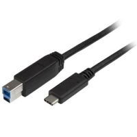 StarTech USB315CB2M USB cable 2 m 3.2 Gen 1 (3.1 Gen 1) USB C USB B Black