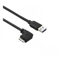 StarTech Slim Micro USB 3.0 Cable - M/M - Left-Angle Micro-USB - 0.5m (20in)