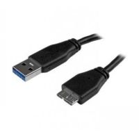 StarTech Slim Micro USB 3.0 Cable - M/M - 15cm (6in)