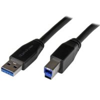 StarTech Active USB 3.0 USB-A to USB-B Cable - M/M - 5m (15ft)