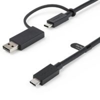 USB-C CABLE WITH USB-A ADAPTER