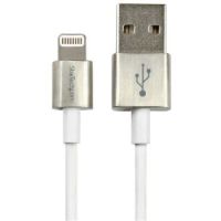 1M METAL LIGHTNING CABLE