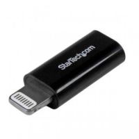 StarTech Micro USB to Lightning Adapter - Compact Micro USB to Lightning Connector iPhone / iPad / iPod - Apple MFi Certified - Black