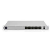 Ubiquiti UniFi Pro 24-Port PoE Managed L2/L3 Gigabit Ethernet (10/100/1000) Power over Ethernet (PoE) 1U Stainless steel