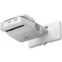 Epson EB-685W data projector Ultra short throw projector 3500 ANSI lumens 3LCD WXGA (1280x800) Grey, White