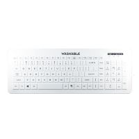 Man & Machine Very Cool Flat keyboard Medical USB QWERTZ German White