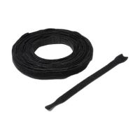 Cablenet 13mm x 200mm 750pcs Spool Velcro One Wrap Strap Black