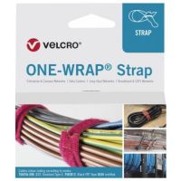 Velcro ONE-WRAP cable tie Releasable cable tie Polypropylene (PP), Velcro Black 750 pc(s)