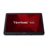 Viewsonic VSD243 touch screen monitor 61 cm (24") 1920 x 1080 pixels Black Multi-touch Kiosk