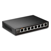 8 Gigabit ports - manageable via DrayTek routers