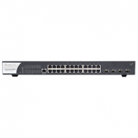 Draytek Layer 3 managed switch with 24 ports PoE+ Ports + 4 10 Gb/s SFP Ports