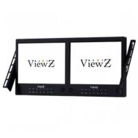 ViewZ VZ-097RCR-D Dual 9.7" Rack-Mountable LED CCTV Monitors