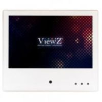 ViewZ VZ-PVM-I1W4 10.1" WXGA LED LCD Monitor - 16:9 - White - 1280 x 800 - 300 Nit - Webcam WHITE IP PVM 2.1 MEGA PIXEL IP POE