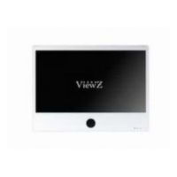 ViewZ 32" IP Public View Monitor with Ethernet (White)