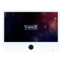 ViewZ VZ-PVM-I4W3N 32" 1080p IP Public View Monitor with Ethernet (White)