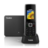 Yealink W52P IP phone Black Wireless handset LCD