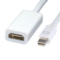 Cablenet 20cm Mini DisplayPort Male - HDMI 1.4b 1080p 60Hz White Adaptor