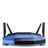 Linksys WRT1900ACS wireless router Dual-band (2.4 GHz / 5 GHz) Gigabit Ethernet Black,Blue