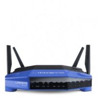 Linksys WRT3200ACM-UK wireless router Dual-band (2.4 GHz / 5 GHz) Gigabit Ethernet Black,Blue