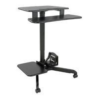 Tripp Lite Rolling Desk TV/Monitor Cart - Height Adjustable