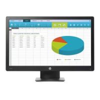 HP ProDisplay P203 50.8 cm (20") 1600 x 900 pixels HD+ LED Black