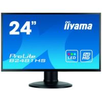 iiyama ProLite XB2481HS-B LED display 59.9 cm (23.6") Full HD Black