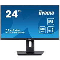 iiyama ProLite XUB2492QSU-B1 computer monitor 60.5 cm (23.8") 2560 x 1440 pixels Wide Quad HD LED Black