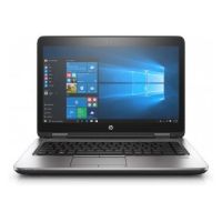 HP ProBook 640 G3 Silver Notebook 35.6 cm (14") 1366 x 768 pixels 7th gen Intel i5 4 GB DDR4-SDRAM 500 GB HDD Wi-Fi 5 (802.11ac) Windows 10 Pro