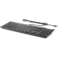 Business Slim - Tastatur - USB - Deutsch - Schwarz